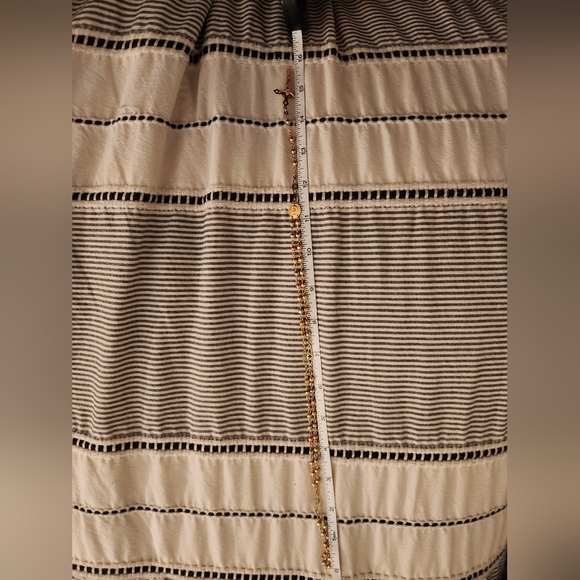 Solid 14K Yellow Gold Beaded Rosary Necklace weighs 12.56 Grams Brand new - Picture 9 of 16